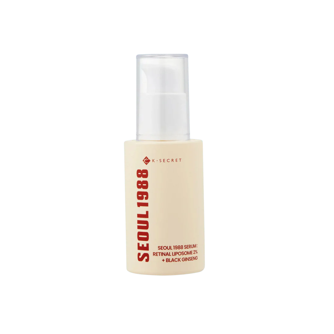 KSECRET Seoul 1988 Serum: Retinal Liposome 2% + Black Ginseng 30mL