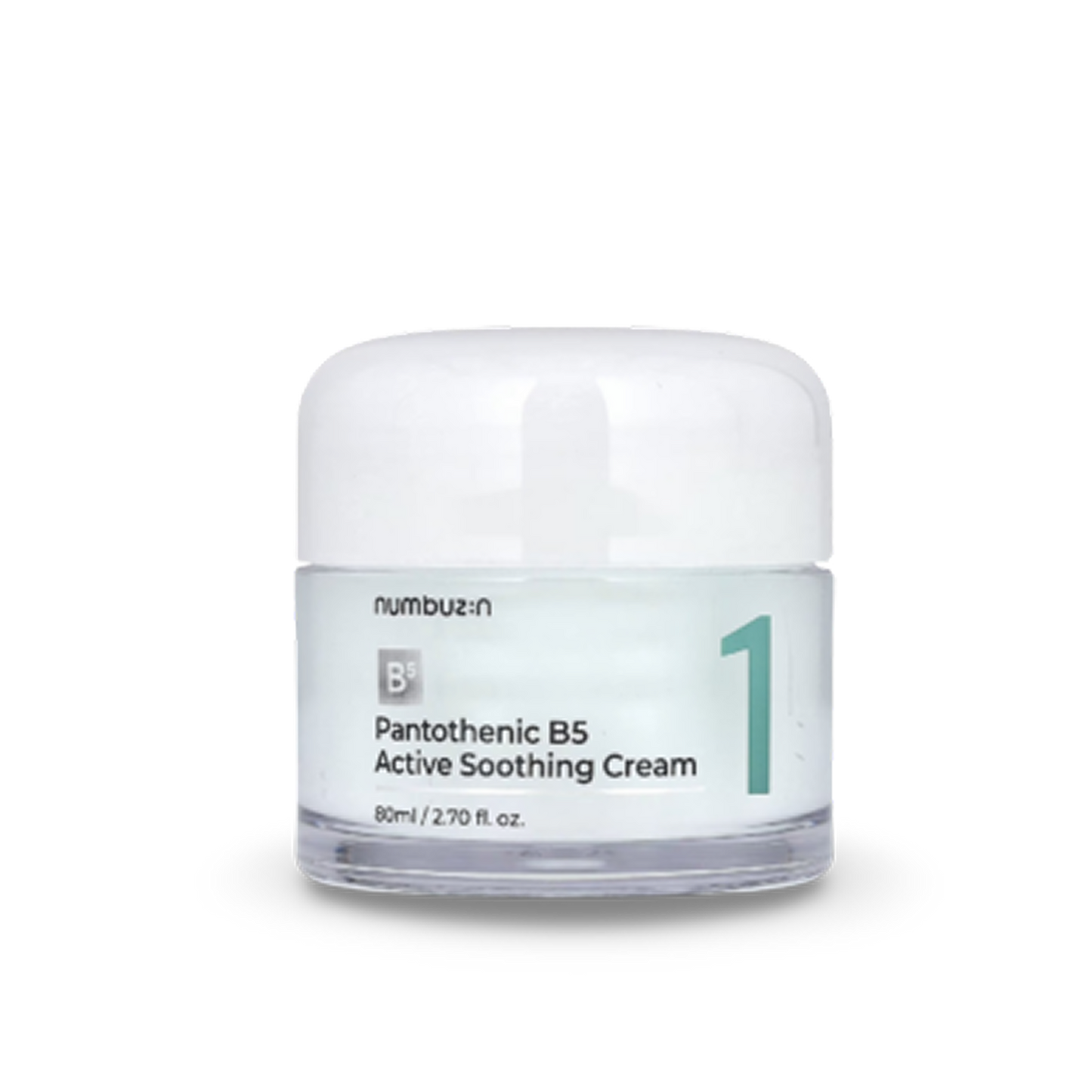 numbuzin - Crème apaisante active à l'acide pantothénique B5 n°1 80 ml