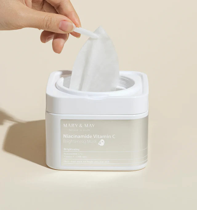 Mary & May Niacinamide Vitamin C Brightening Mask (30 unidades) 400 g