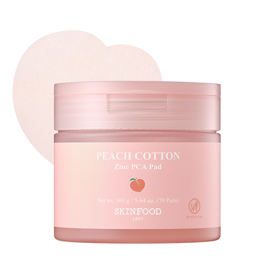 SKINFOOD - Peach Cotton Zinc PCA Pad