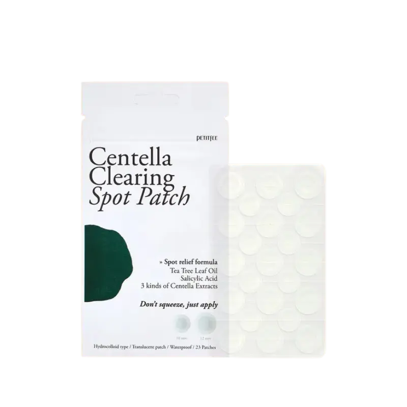 PETITFEE Patchs anti-taches Centella, 23 pièces, 1 feuille