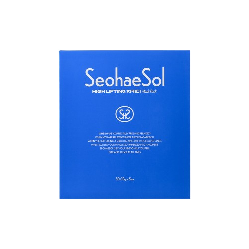 Masques liftants SeohaeSol Chi-Ki-Da, lot de 5