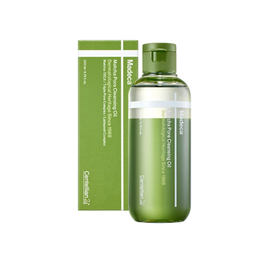 Huile nettoyante pour les pores Centellian24 Madeca Matcha 200 ml