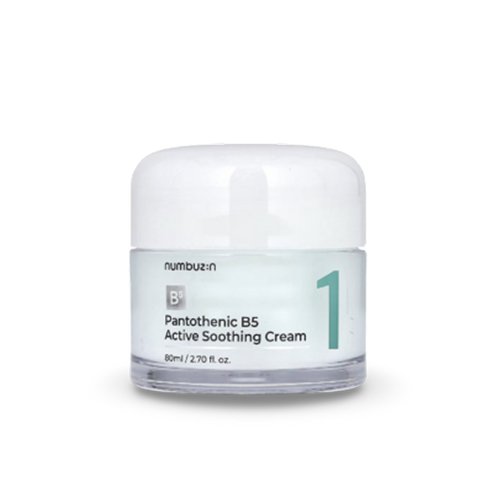 numbuzin - Crème apaisante active à l'acide pantothénique B5 n°1 80 ml