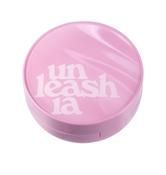 UNLEASHIA Don't Touch Glass Pink Cushion