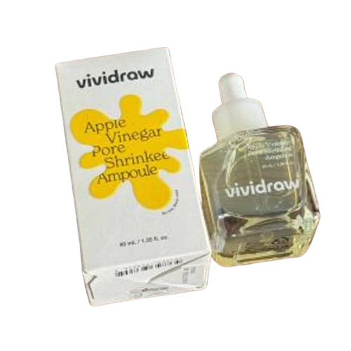 Ampoule Vividraw au vinaigre de pomme pour resserrer les pores